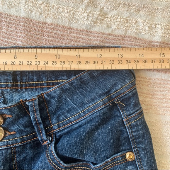 Artisan Crafted Flare Cut Denim Jeans (SZ-4) - Picture 8 of 8